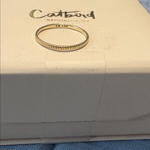 Catbird Jewelry Petite Gold Fountain Ring